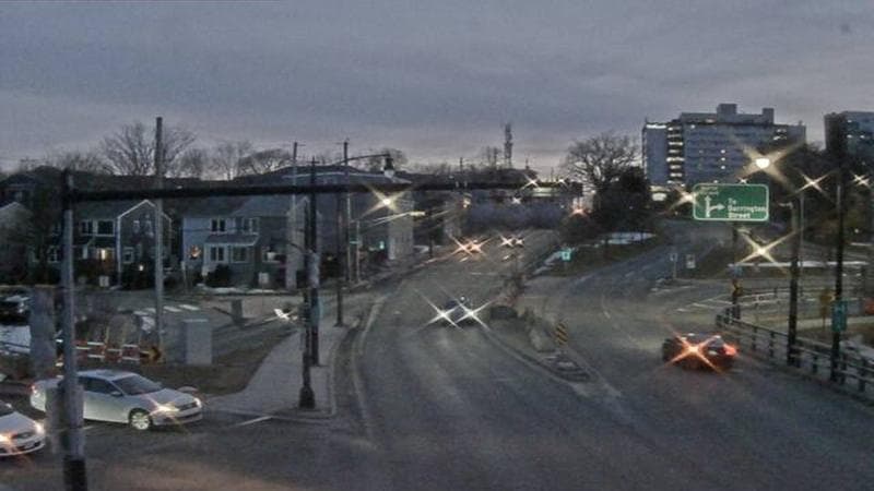 Mac Donald Bridge - Dartmouth bound