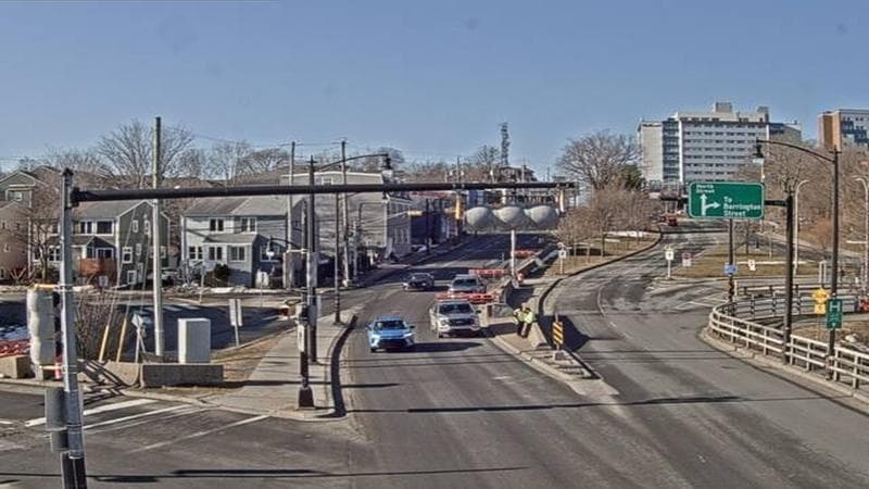 Mac Donald Bridge - Dartmouth bound