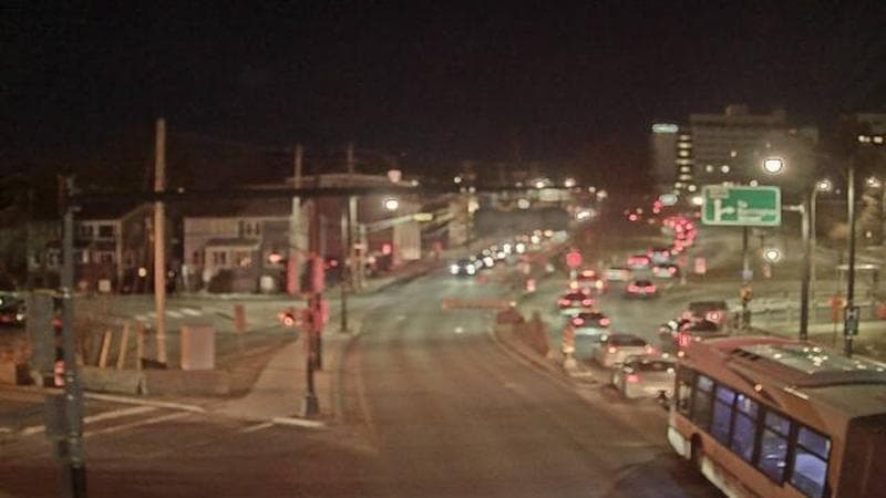 Mac Donald Bridge - Dartmouth bound