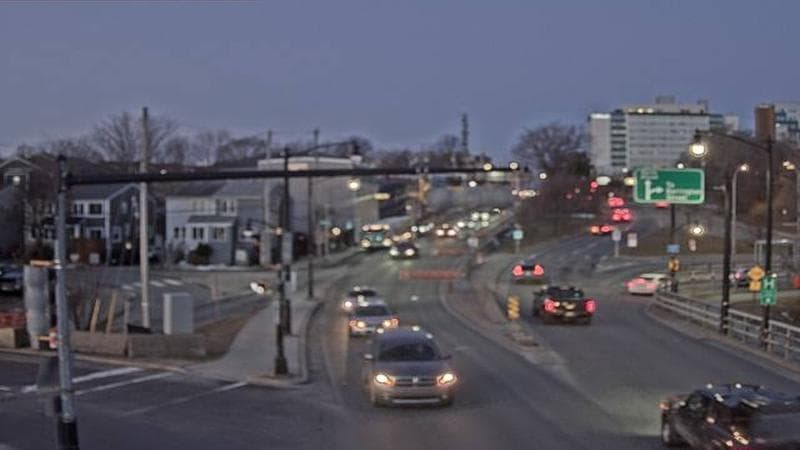 Mac Donald Bridge - Dartmouth bound