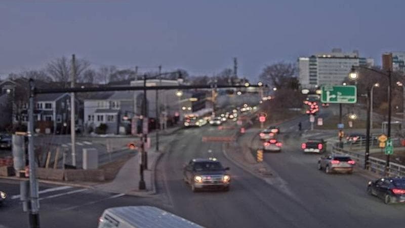 Mac Donald Bridge - Dartmouth bound