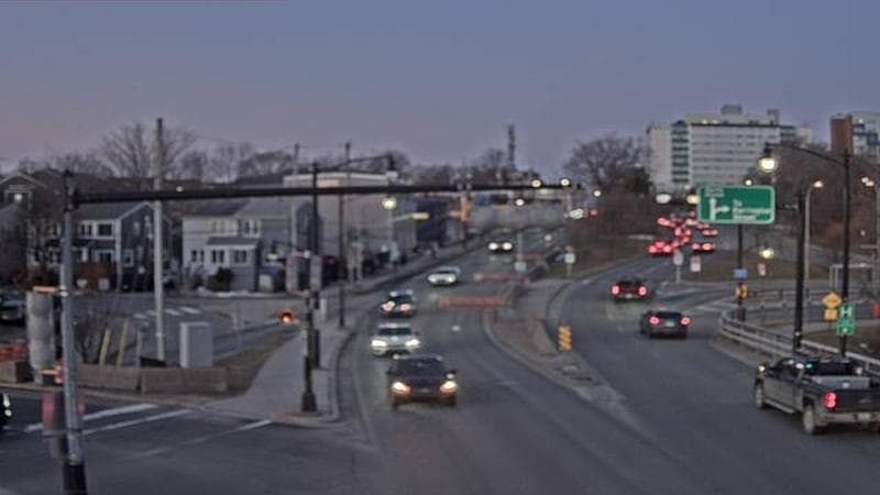 Mac Donald Bridge - Dartmouth bound