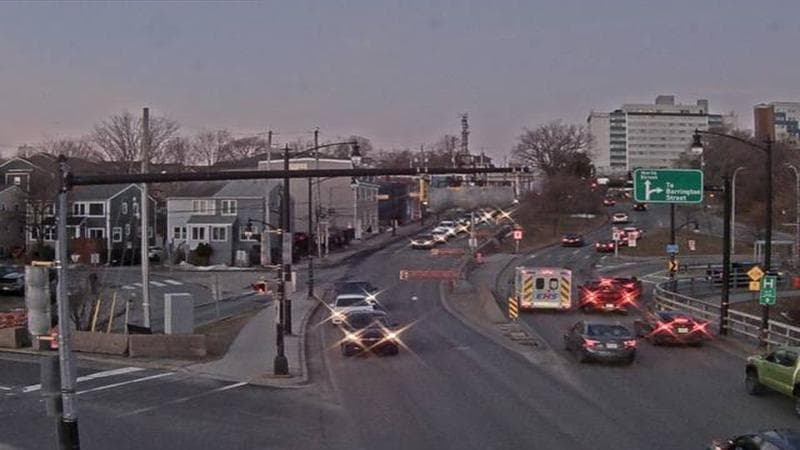 Mac Donald Bridge - Dartmouth bound