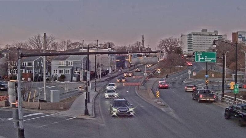 Mac Donald Bridge - Dartmouth bound