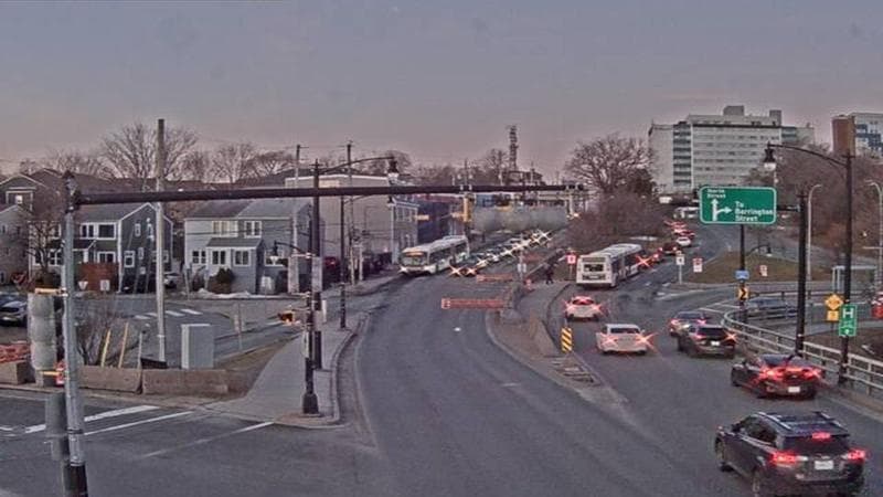 Mac Donald Bridge - Dartmouth bound