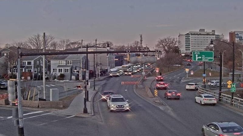 Mac Donald Bridge - Dartmouth bound