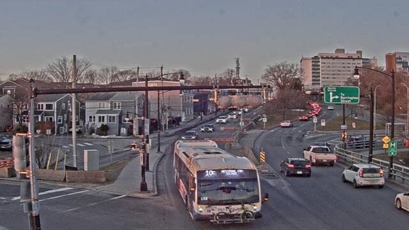 Mac Donald Bridge - Dartmouth bound
