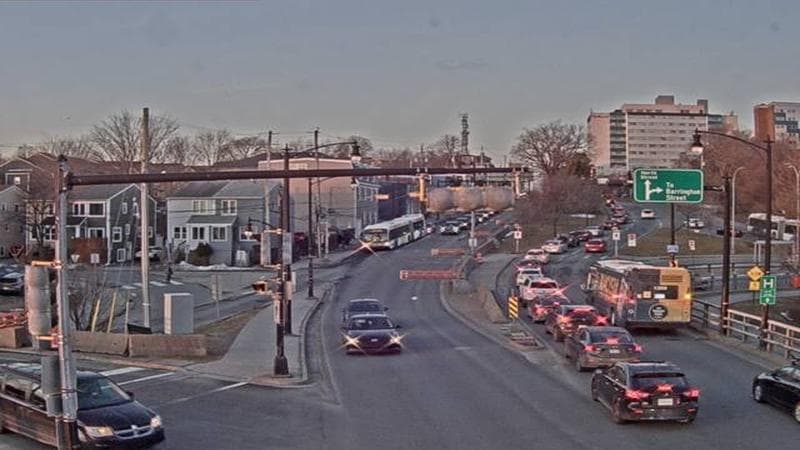 Mac Donald Bridge - Dartmouth bound