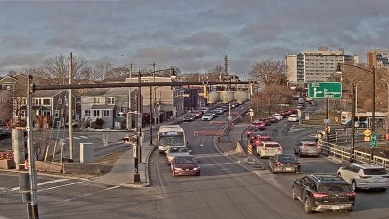 Mac Donald Bridge - Dartmouth bound