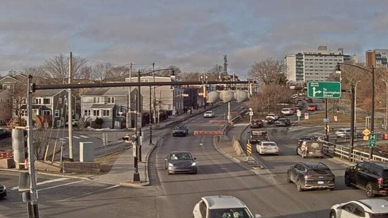 Mac Donald Bridge - Dartmouth bound