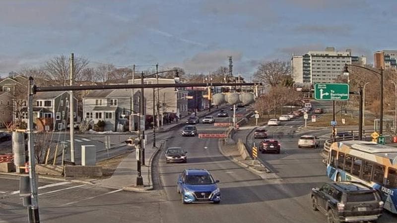 Mac Donald Bridge - Dartmouth bound