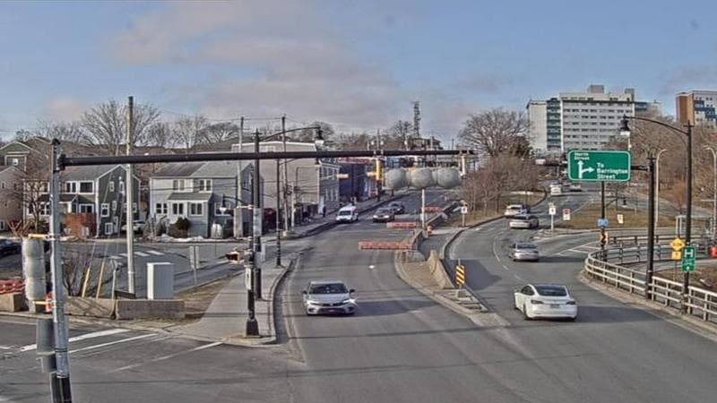 Mac Donald Bridge - Dartmouth bound