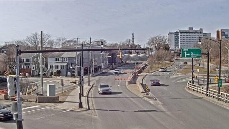 Mac Donald Bridge - Dartmouth bound