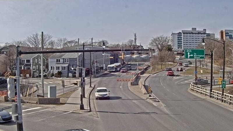 Mac Donald Bridge - Dartmouth bound