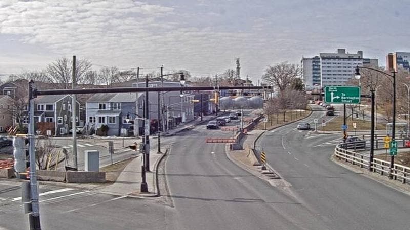Mac Donald Bridge - Dartmouth bound