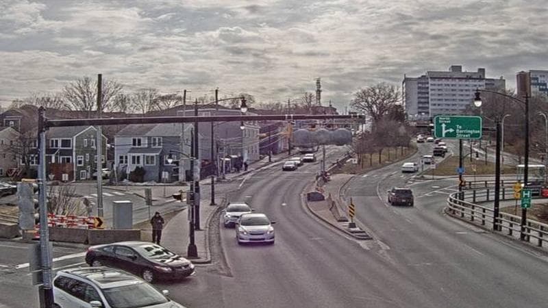 Mac Donald Bridge - Dartmouth bound