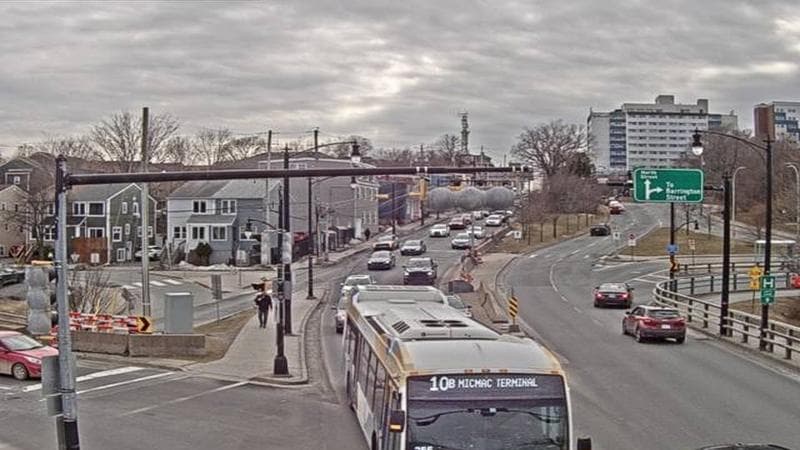 Mac Donald Bridge - Dartmouth bound