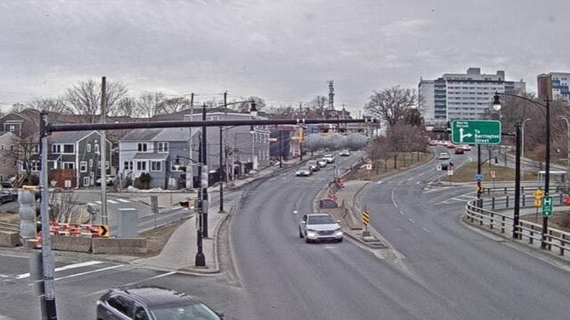 Mac Donald Bridge - Dartmouth bound