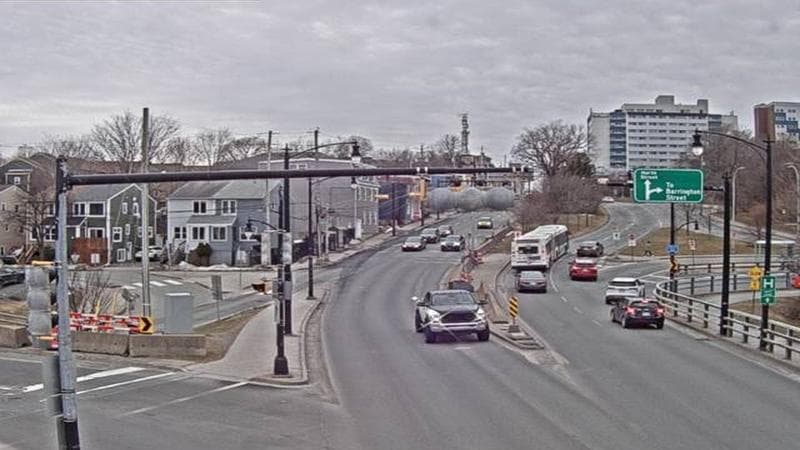 Mac Donald Bridge - Dartmouth bound