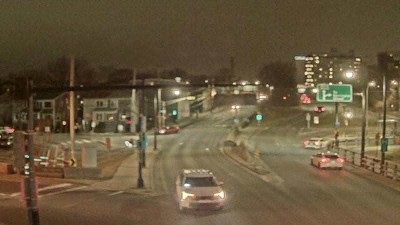 Mac Donald Bridge - Dartmouth bound