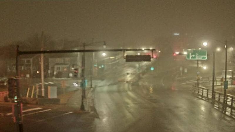 Mac Donald Bridge - Dartmouth bound