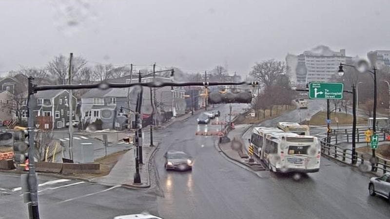 Mac Donald Bridge - Dartmouth bound