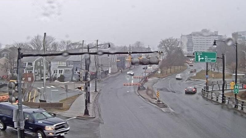 Mac Donald Bridge - Dartmouth bound