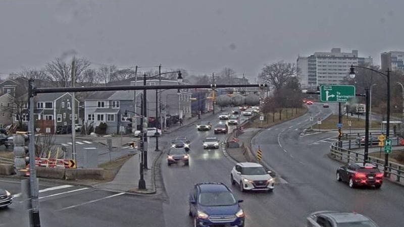 Mac Donald Bridge - Dartmouth bound