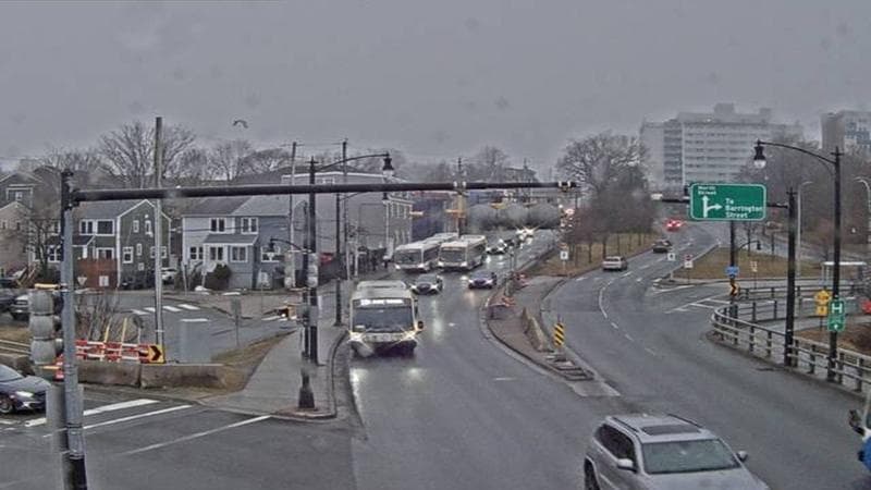 Mac Donald Bridge - Dartmouth bound