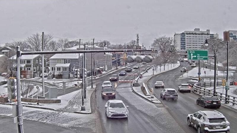 Mac Donald Bridge - Dartmouth bound