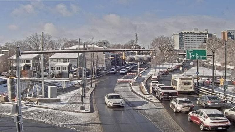 Mac Donald Bridge - Dartmouth bound