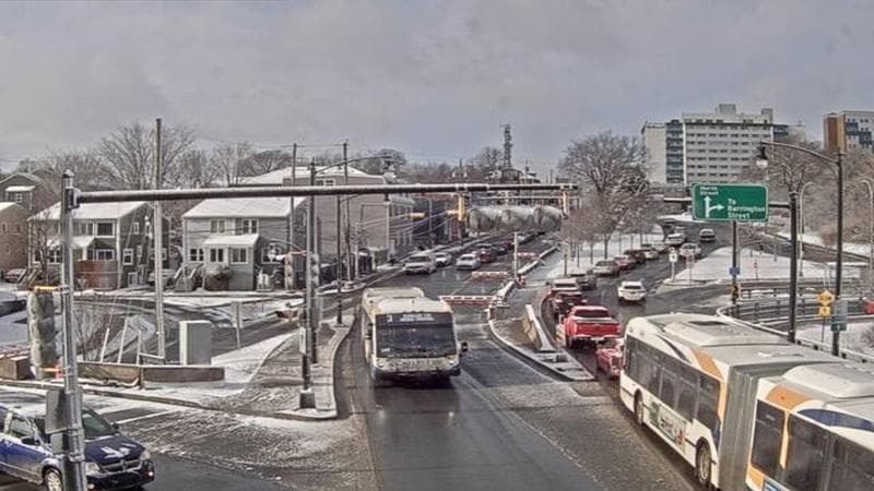 Mac Donald Bridge - Dartmouth bound