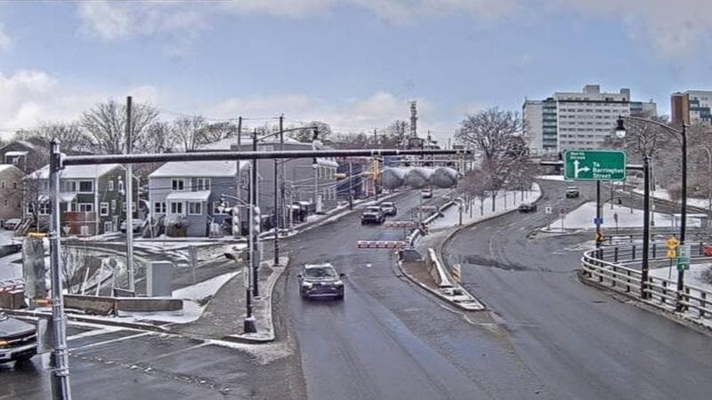 Mac Donald Bridge - Dartmouth bound