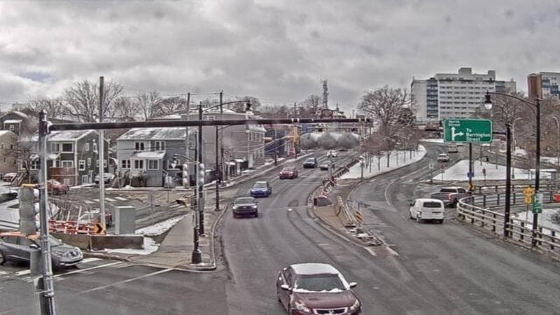 Mac Donald Bridge - Dartmouth bound