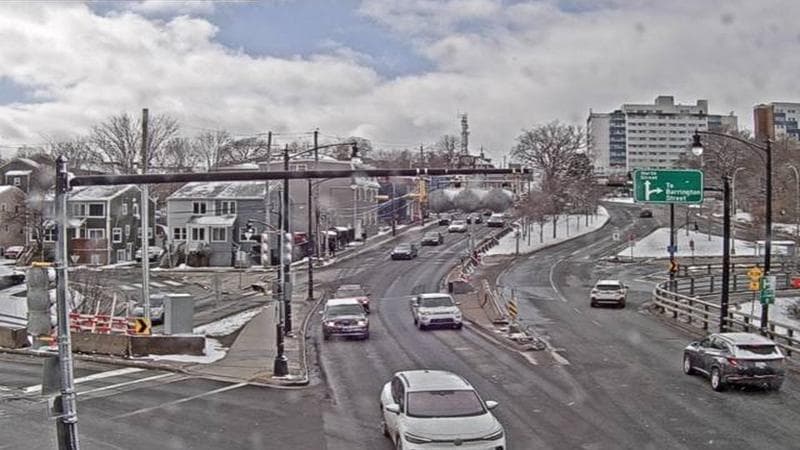 Mac Donald Bridge - Dartmouth bound