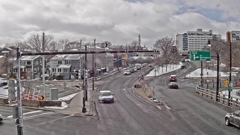 Mac Donald Bridge - Dartmouth bound