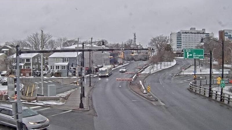 Mac Donald Bridge - Dartmouth bound