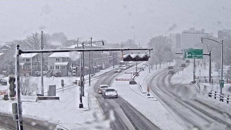 Mac Donald Bridge - Dartmouth bound