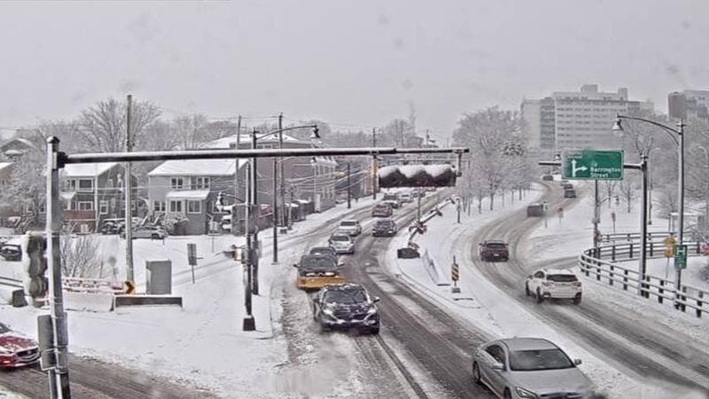 Mac Donald Bridge - Dartmouth bound