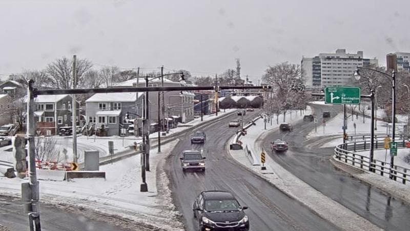Mac Donald Bridge - Dartmouth bound