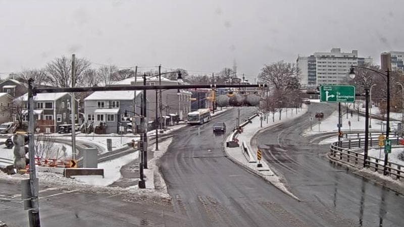 Mac Donald Bridge - Dartmouth bound