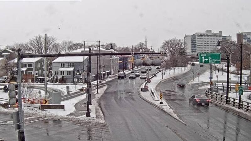 Mac Donald Bridge - Dartmouth bound