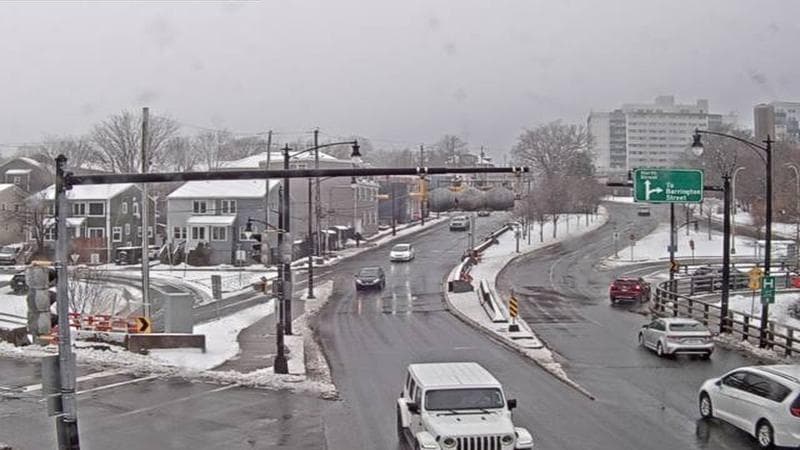 Mac Donald Bridge - Dartmouth bound