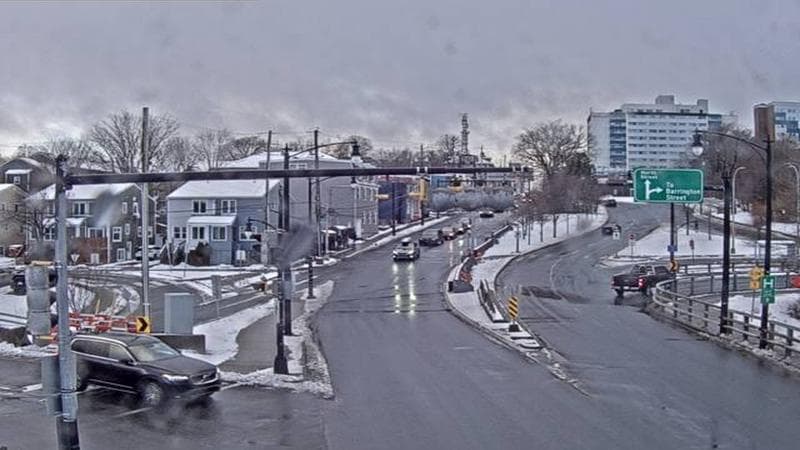 Mac Donald Bridge - Dartmouth bound