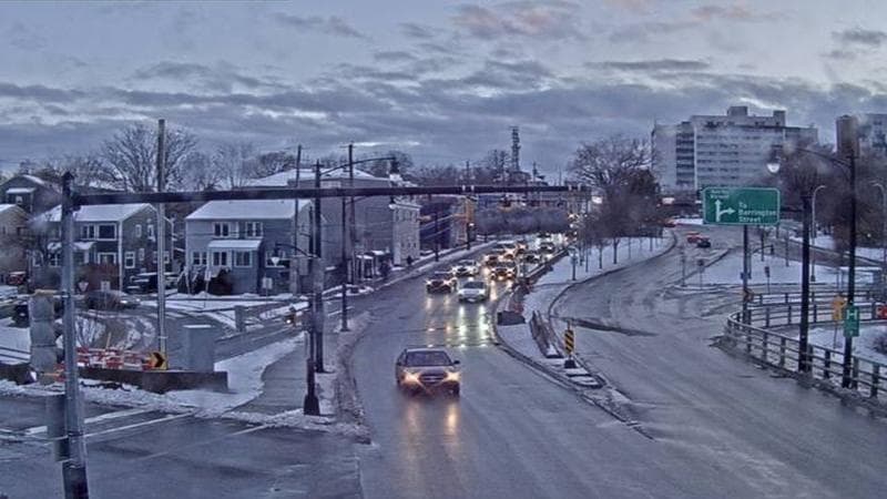 Mac Donald Bridge - Dartmouth bound