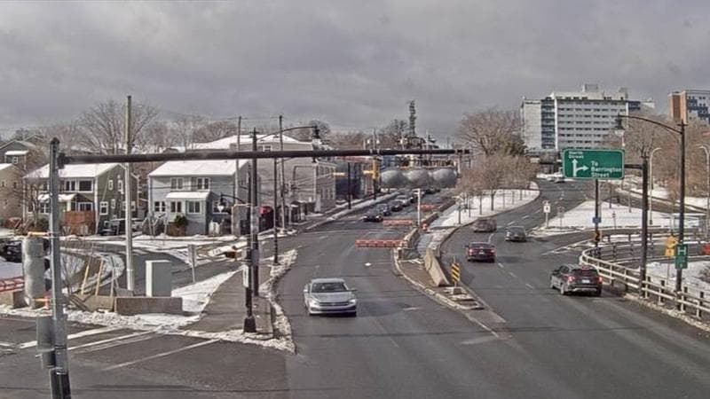 Mac Donald Bridge - Dartmouth bound
