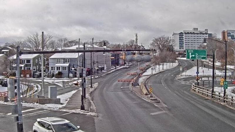 Mac Donald Bridge - Dartmouth bound