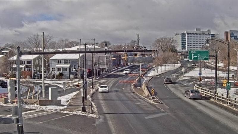 Mac Donald Bridge - Dartmouth bound