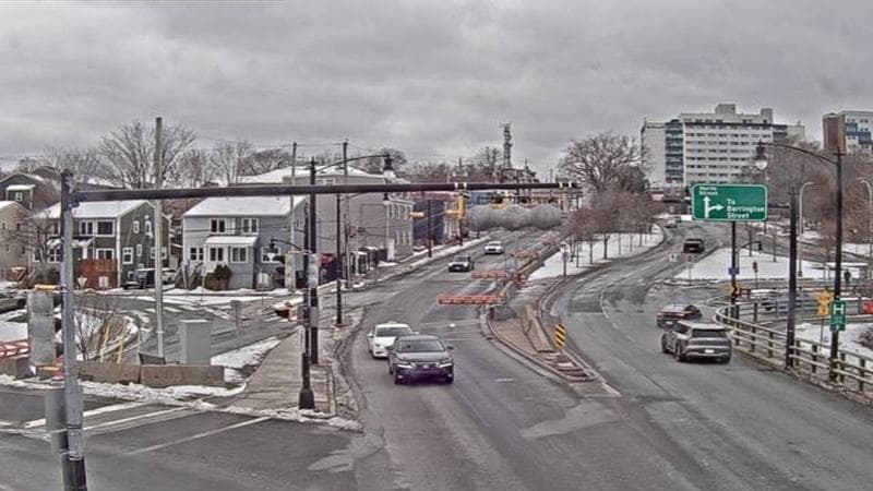 Mac Donald Bridge - Dartmouth bound