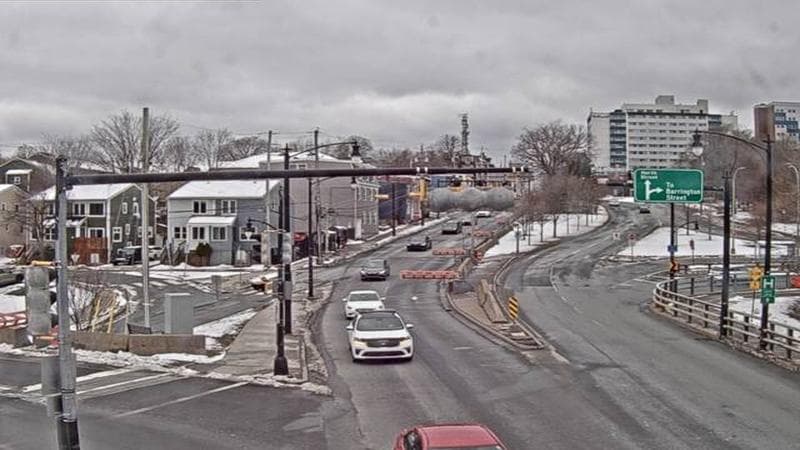 Mac Donald Bridge - Dartmouth bound